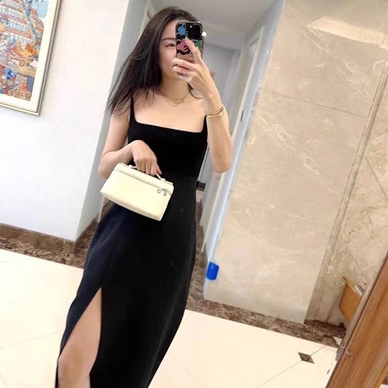 LABESTIN กระเป๋าสุภาพสตรี ใหม่มัลติฟังก์ชั่ลิ้นจี่ลวดลายเรียบง่ายหนังนุ่มไหล่เดียว กระเป๋าสะพาย