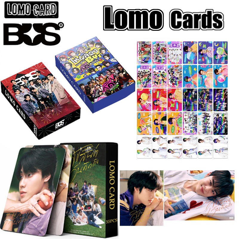 2025 การ์ด Bus เพราะคุณ I Shine All Idol 1st Anniversary Decor สุ่ม GELBOYS X Bus Lomocards 96 ชิ้น