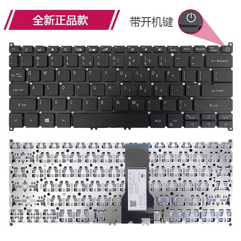สําหรับคีย์บอร์ด ACER ใหม่ Swift 3 A314 A314-35 N20Q1 N20C4 N20H2 pxb3 -35