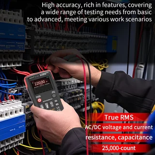 ZOYI ZT-R01 Thermal Imaging Multimeter 2in1 True RMS 25000 Counts -20~550℃ เครื่องวัดความร้อน