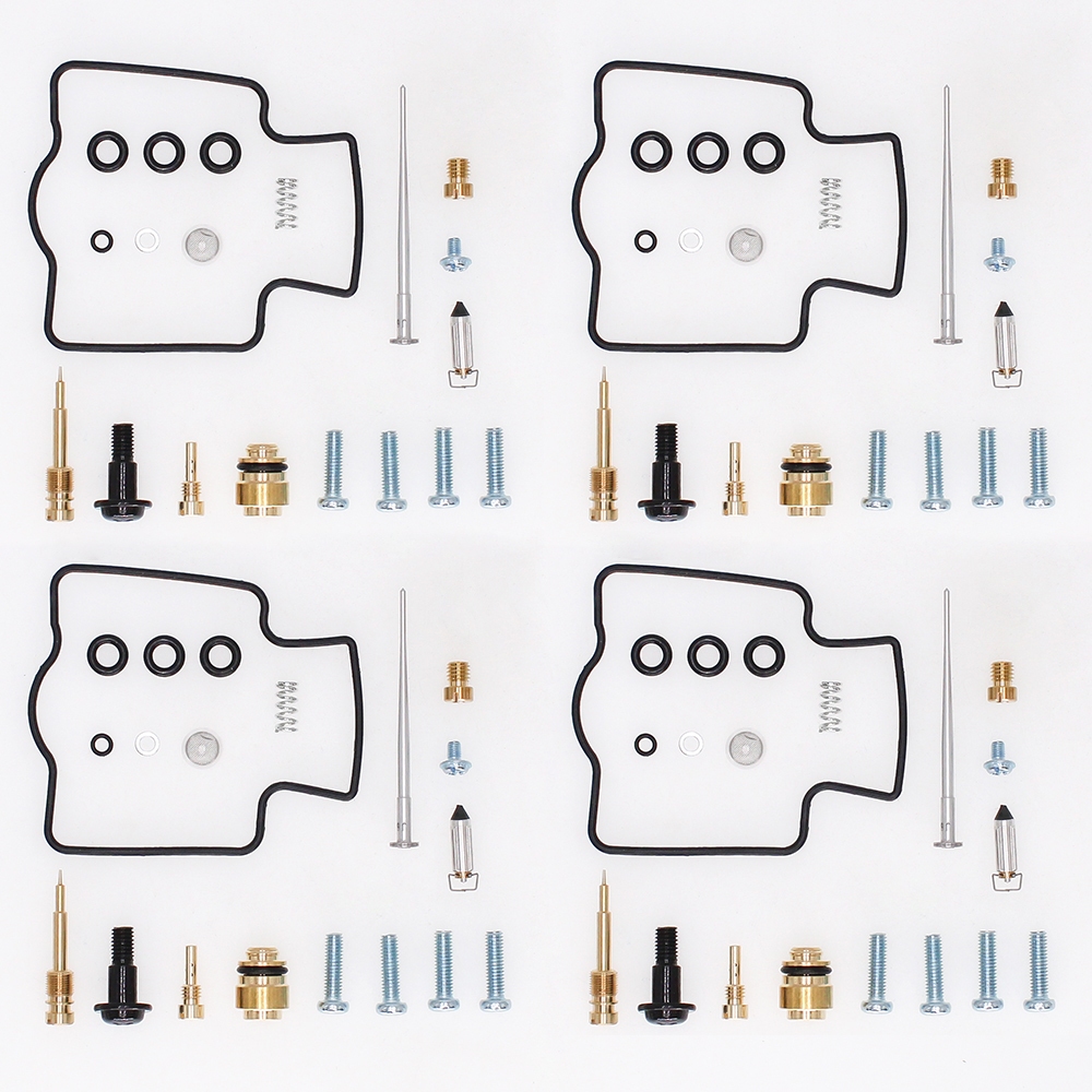 4x สําหรับ ZX900 ninja ZX9R GPZ900R 1998-1999 Kawasaki คาร์บูเรเตอร์ Rebuild ชุดซ่อม