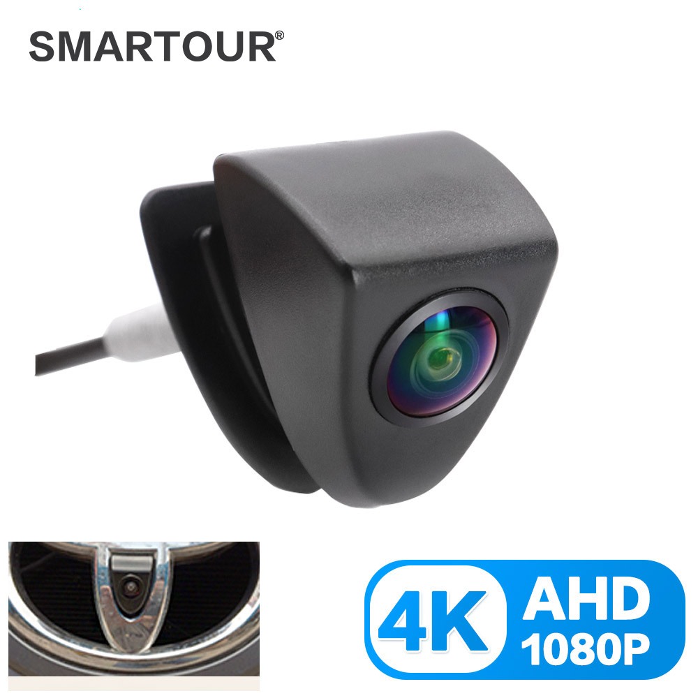 Ccd AHD 1080P ด้านหน้าด้านหลังโลโก้กล้องสําหรับ Toyota Camry Prius Yaris Hilux Vizi Reiz FJ Veranda Cruiser Corolla RAV4 กล้องที่จอดรถ