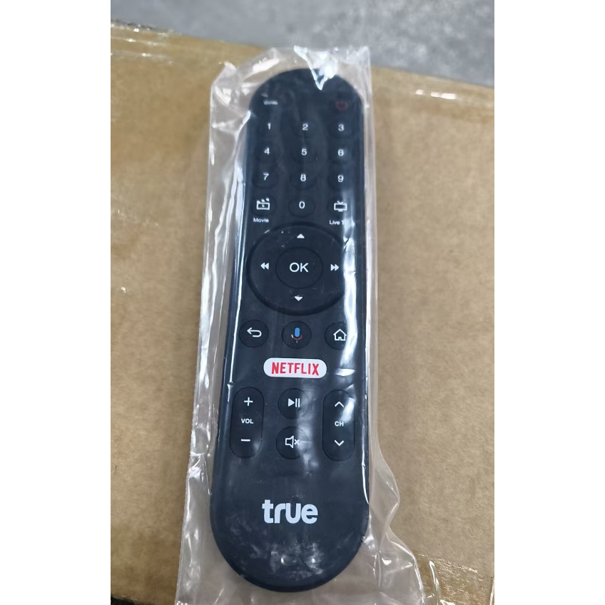รีโมทคอนโทรลทีวี TrueID True, รีโมทคอนโทรลทีวี TrueID พร้อมปุ่ม Netflix, ปุ่มคําสั่งเสียง, GoogleAss
