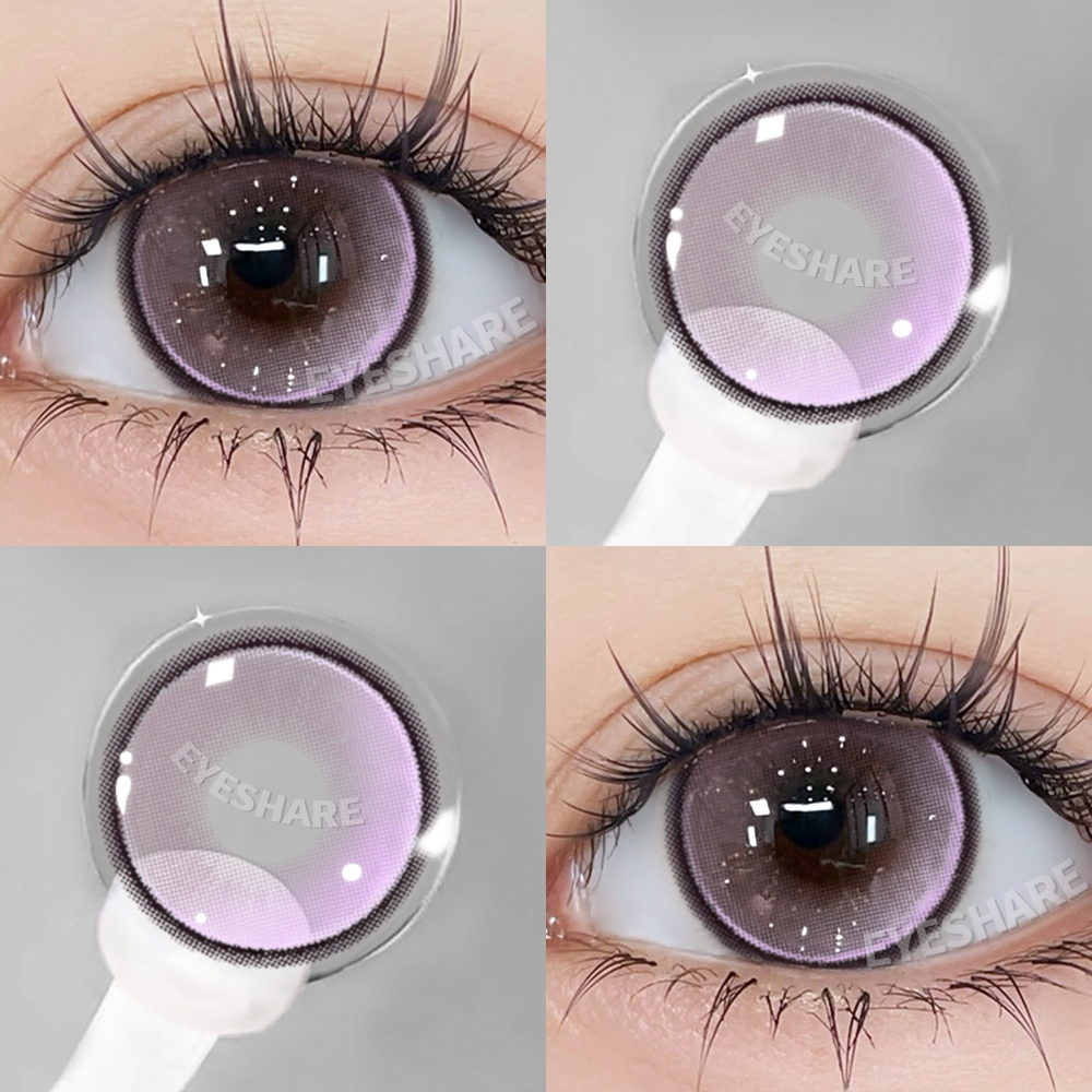 Prague purple คอนแทคเลนส์ สว่าง คอนแทคเลนส์สี คอนแทคตาหวาน ส่งไวจากไทย ราคา ถูกที่สุด ดีลบีเคเค