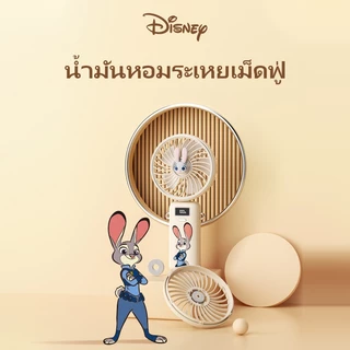 Disney QS-F03 พัดลมมือถือ น้ําหนักเบา พกพาสะดวก แบตเตอรี่ใช้ได้นาน ฤดูร้อน ลมขนาดใหญ่ พัดลมตั้งโต๊ะ ขนาดเล็ก พัดลมไฟฟ้าในครัวเรือน ระบายความร้อนแบบเงียบ