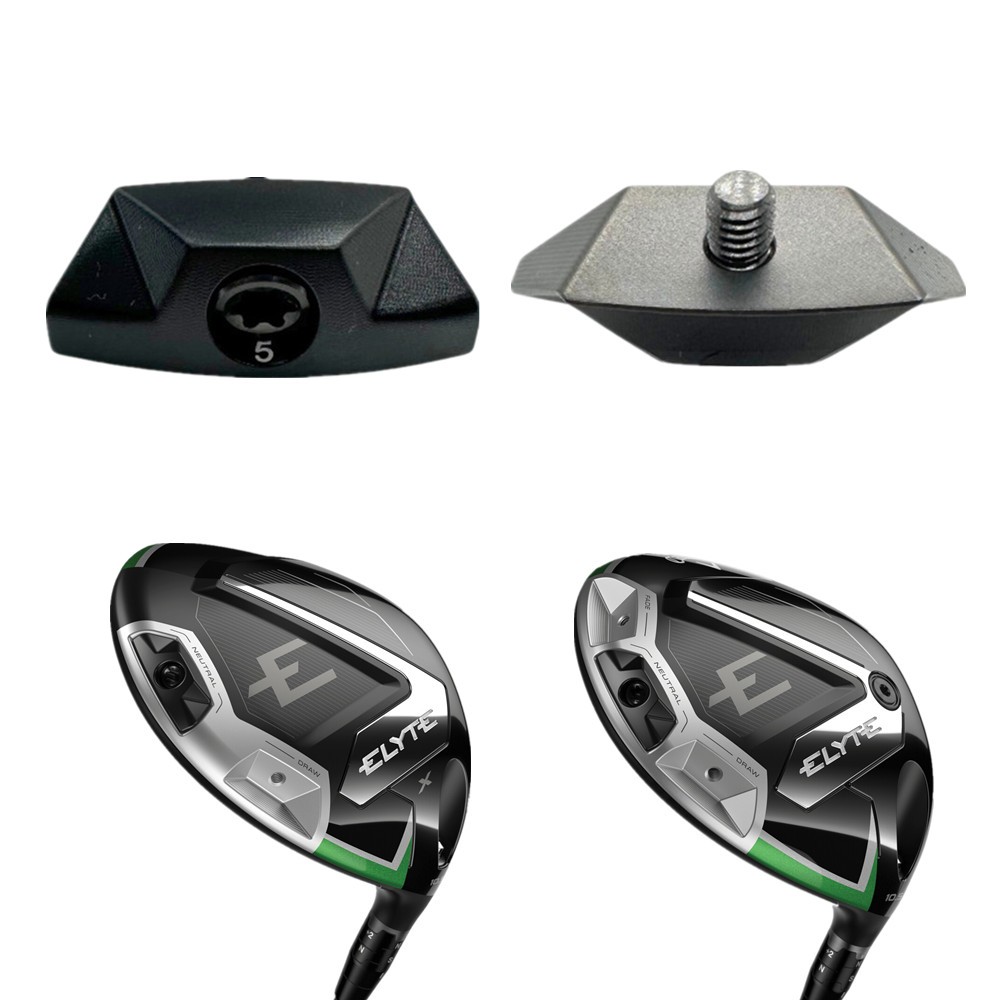 1pcs Golf Weight Slider สําหรับ Callaway Elyte Driver Elyte X Driver Club กลับเลื่อนน้ําหนัก 5g-23g เลือก