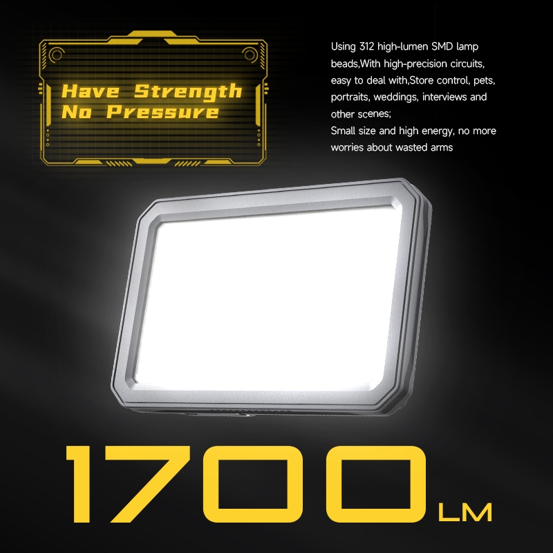 Photoolex Matrix-07RGB 36W ไฟถ่ายภาพสีเต็มรูปแบบกลางแจ้งแบบชาร์จไฟได้พร้อมแหล่งจ่ายไฟคู่