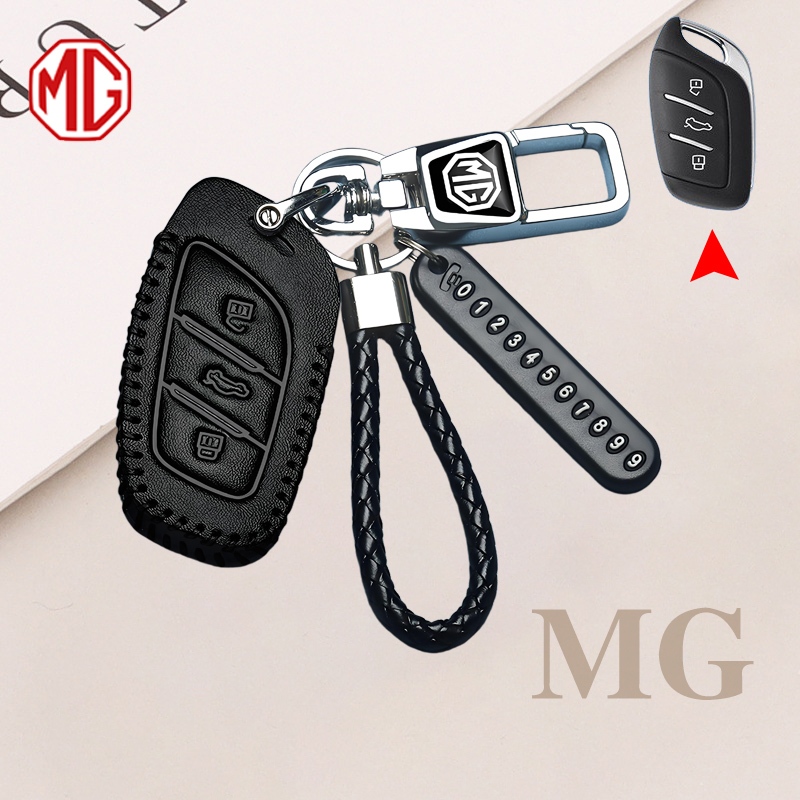 Mg กุญแจรถ MG5 ฝาครอบกุญแจสําหรับ MG VS/HS/ZS/MG5/MG4/EXTENDER DC/ZS EV/EP/MG EXTENDER GC/MG3 ไฮบริด +/ใหม่ MG3 กรณีกุญแจรีโมท