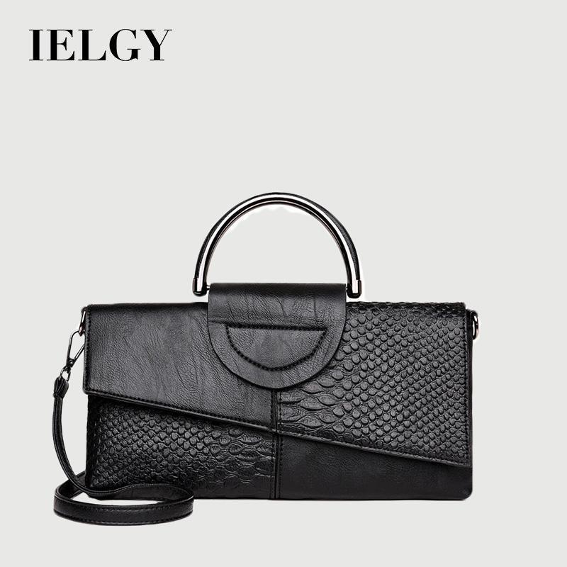 Ielgy กระเป๋าสะพายข้างผู้หญิงสไตล์เกาหลีทุกการแข่งขัน