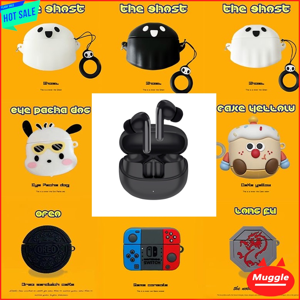 Isuper SOUND PRO Max เคสซิลิโคนหูฟัง iSUPER SOUND PRO Max ฝาครอบป้องกันหูฟังการ์ตูนแบบนุ่ม เคส Isupe