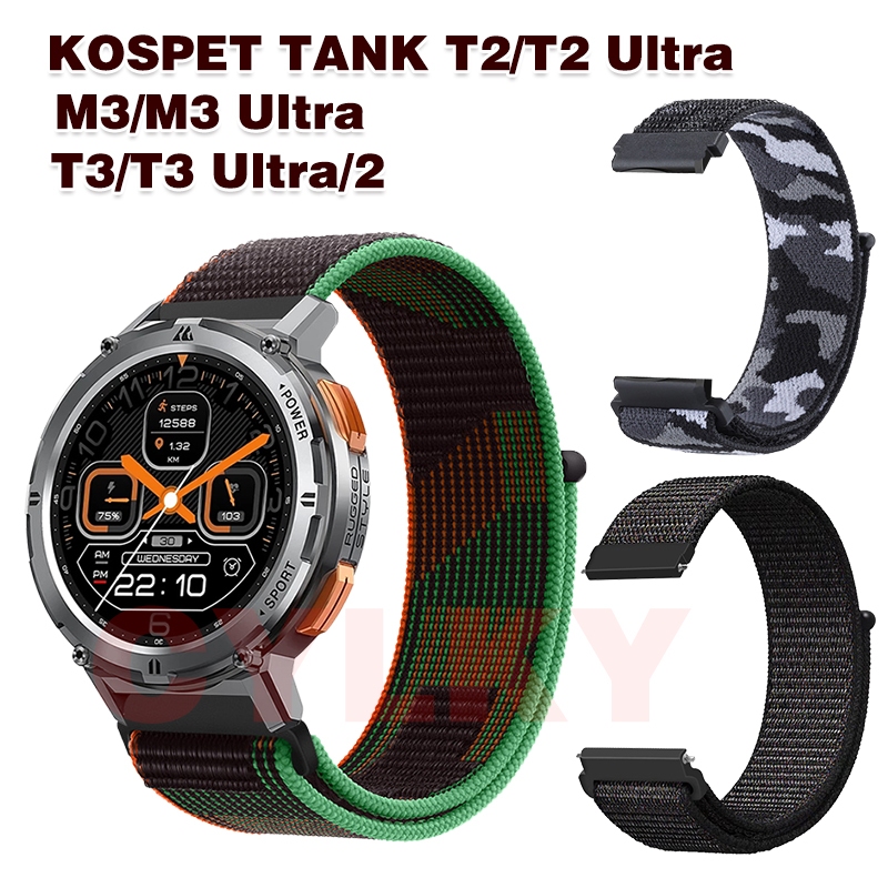 สําหรับ KOSPET TANK T2/T2 Ultra Strap T3/T3 Ultra 2/M2/M2 Ultra/M3/M3 Ultra Nylon Breathable Soft Ba