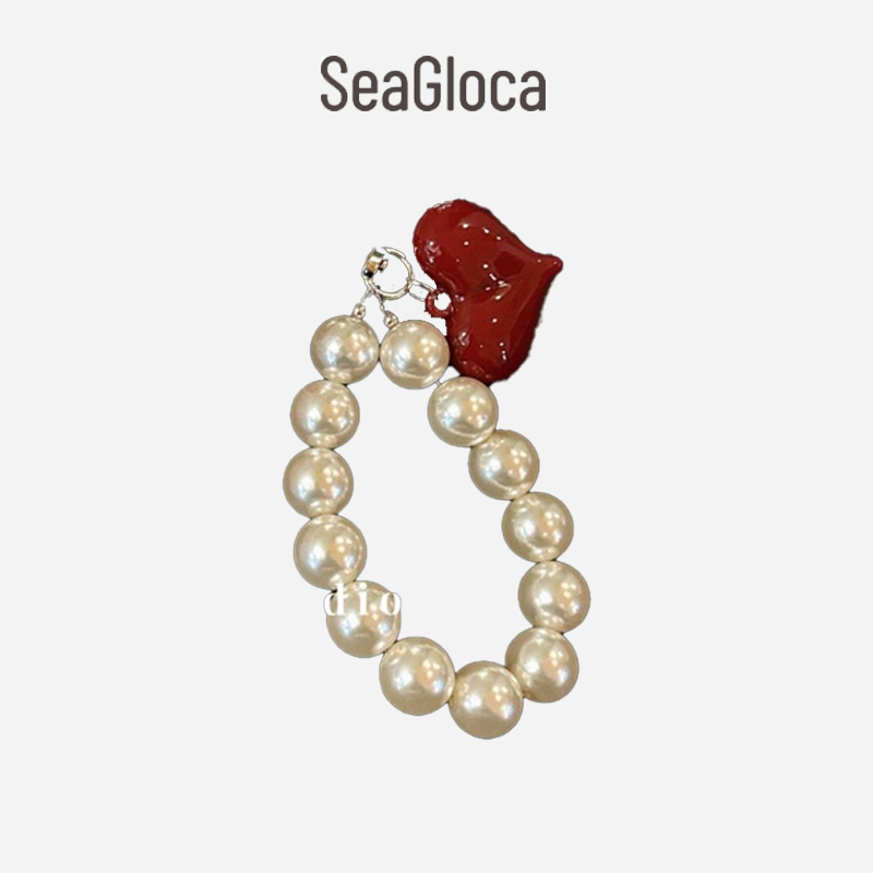 Seagloca ไข่มุกหอมขนาดเล็ก Candy Bow Key Chain จี้กระเป๋าถือตกแต่งจี้กระเป๋าเป้สะพายหลังจี้ของขวัญ 45
