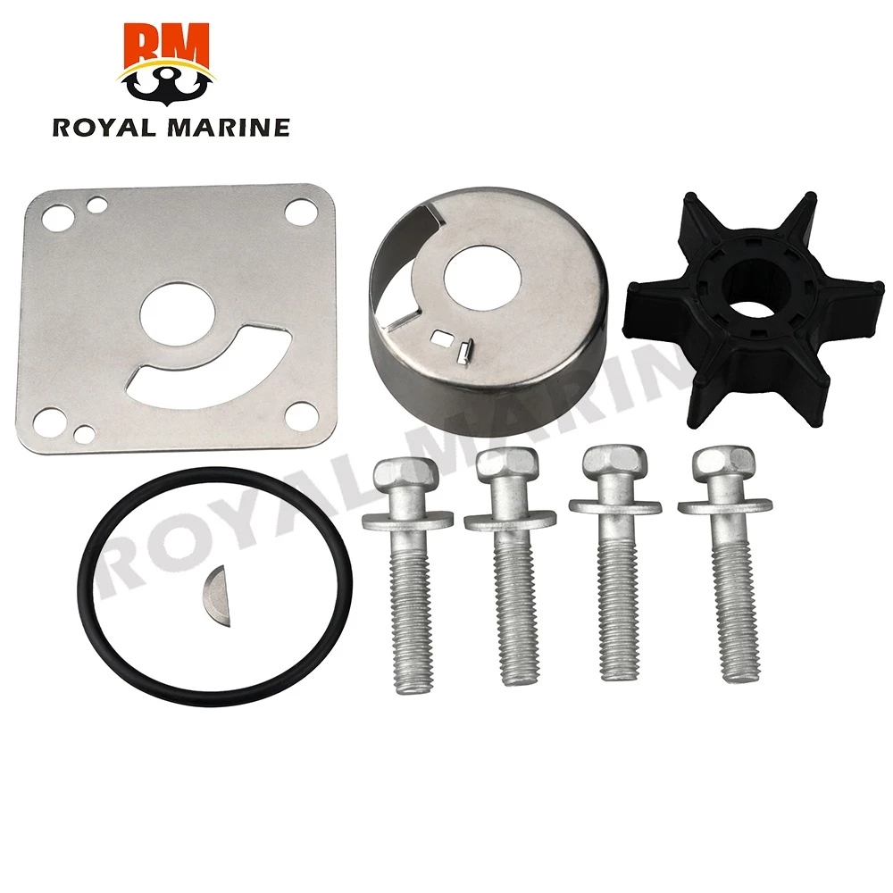 6l2-w0078 ปั๊มน้ําชุดใบพัดสําหรับ Yamaha Outboard 2T 20HP 25HP 18-3431 6L2-W0078-00 6L2-W0078-00-00 