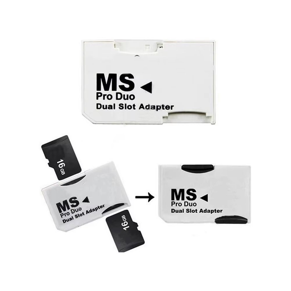 Ruipengda Memory Stick Pro Duo Card Reader สําหรับ PSP 1000 สําหรับ PSP 2000 สําหรับ PSP 3000 SD TF ถึง MS การ์ดอะแดปเตอร์แปลง