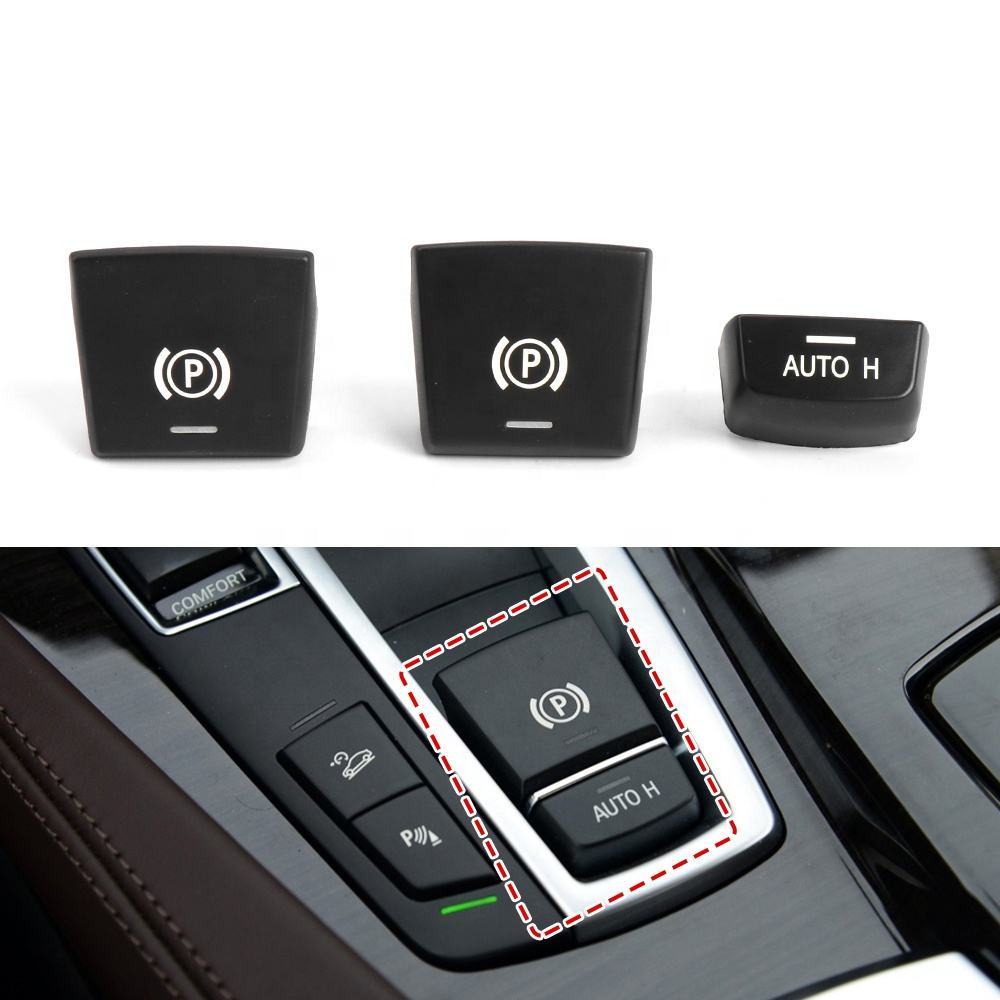 อิเล็กทรอนิกส์มือเบรคที่จอดรถเบรคสวิทช์ AUTOH P ปุ่มสวิทช์สําหรับ 5 7 Series X3 X4 X5 X6 M5 F01 F02 F07 F10 F12 F15 F16 F25 F26
