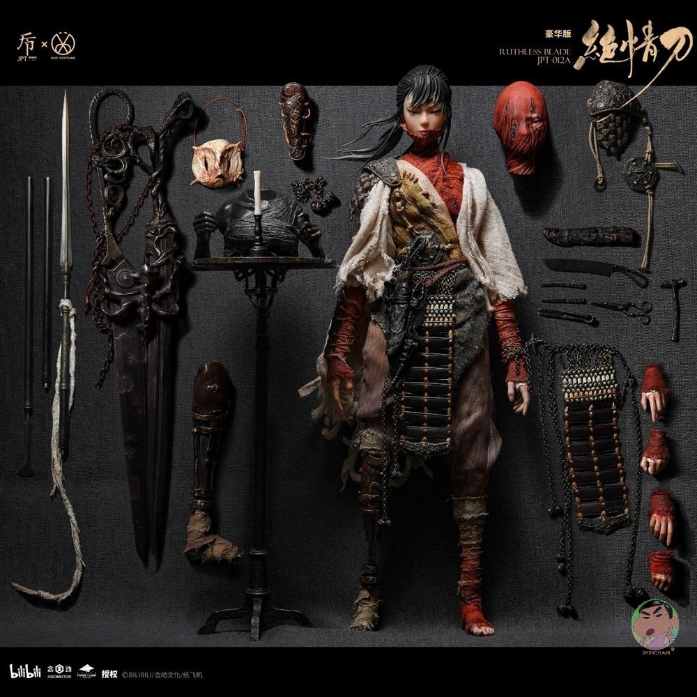 JPT Design & POP COSTUME 1/6 JPT-012A Cat11 Ruthless Blade Deluxe รุ่น Action Figure
