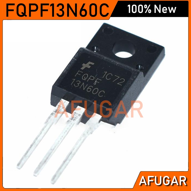 5pcs FQPF13N60C FET 13NM60N ทรานซิสเตอร์ 13N60 TO-220F 13A600V
