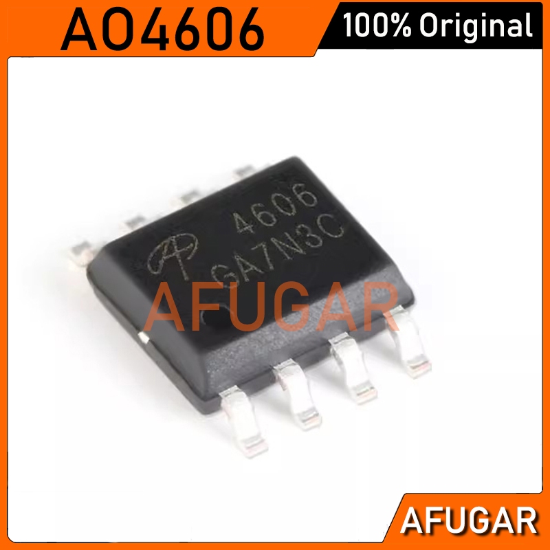 10 ชิ้น 4606 SOP-8 AO4606 SOP8 SMD N + P ช่อง 30V MOSFET ใหม่ IC เดิม