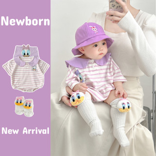 ฤดูร้อนเด็กสาว ชุด แขนสั้นทารกแรกเกิดเสื้อผ้าเด็กทารก ชุดรอม…