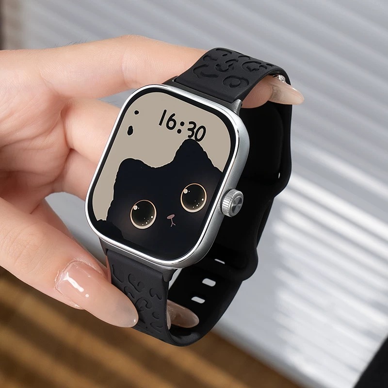 Redmiนาฬิกา5 Activeเสือดาวแกะสลักพิมพ์สายรัดซิลิโคนสําหรับXiaomi Redmiนาฬิกา5 22มม.Breathableใหม่สร้อยข้อมือสําหรับRedmiนาฬิกา5 Liteอุปกรณ์เสริม - รูปที่ 6