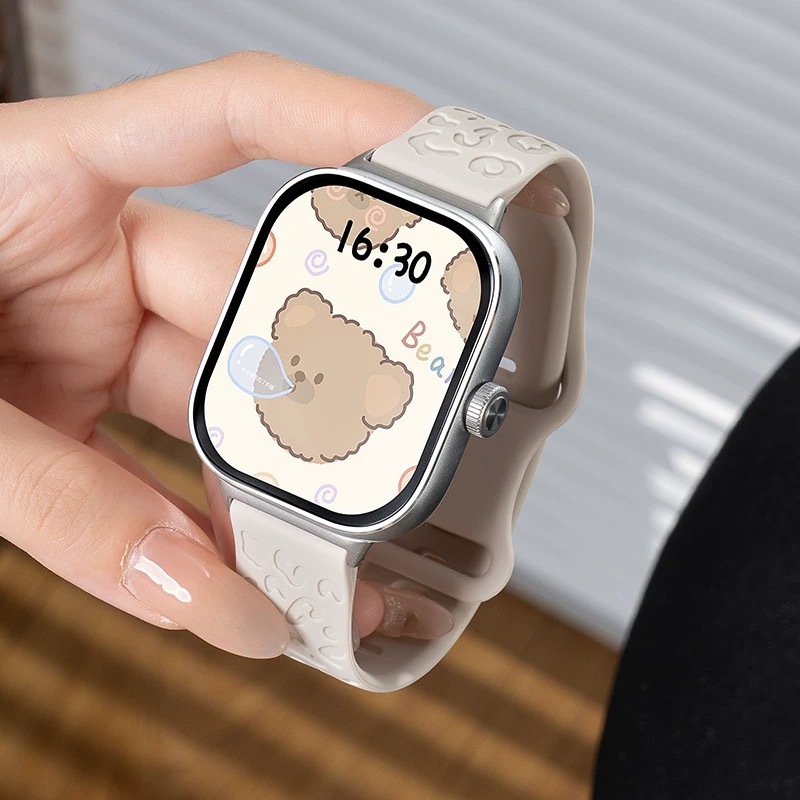 Redmiนาฬิกา5 Activeเสือดาวแกะสลักพิมพ์สายรัดซิลิโคนสําหรับXiaomi Redmiนาฬิกา5 22มม.Breathableใหม่สร้อยข้อมือสําหรับRedmiนาฬิกา5 Liteอุปกรณ์เสริม