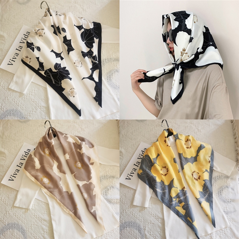 90ซม ผ้าพันคอผ้าคลุมไหล่ ผ้าโพกหัวมุสลิม ผ้าพันคอไหมพรม ผ้าพันคอไหมพรม ผ้าคลุมไหล่ไหมพรม ผ้าพันคอสุภาพสตรี ผ้าไหม พิมพ์ ไม่จํากัดเพศ ง102