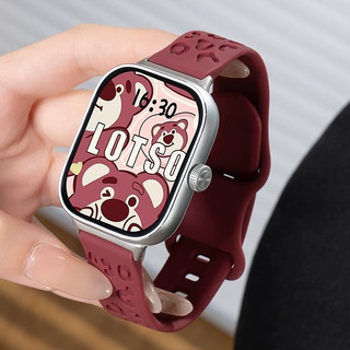 Redmi watch 5 active strap แกะสลักเสือดาวพิมพ์สายรัดซิลิโคนสําหรับ Xiaomi Redmi watch 5 22 มม.Breathable ใหม่สร้อยข้อมือสําหรับ Redmi watch 5 lite อุปกรณ์เสริม