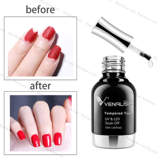ของแท้ 100% Venalisa ไพรเมอร์(ไม่ต้องอบ) รองพื้น ท็อปเคลือบเงา ท็อปกระจก เคลือบเงา ท็อปเคลือบด้าน