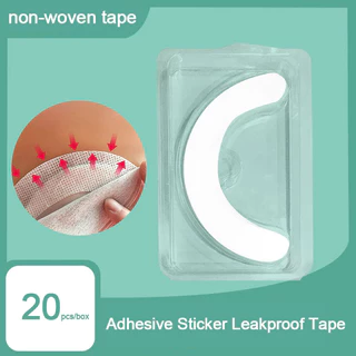 Neizmell 20 ชิ้น/กล่อง Ostomy Care Spunlace เทปไม่ทอ,แบบพกพาเทปคงที่สําหรับ Ostomy กระเป๋าเทป Stoma แชสซีแถบเสริมสติกเกอร์กาวยืดหยุ่นสติกเกอร์ Leakproof
