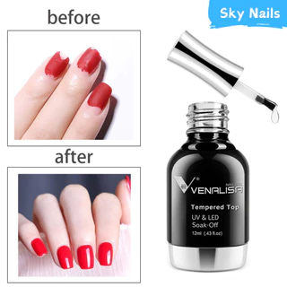 ของแท้ 100% Venalisa เบส ท็อป เบสเจลทาเล็บ ท็อปเจล เคลือบเล็บเจล เบสโค้ท ท็อปโคทเล็บ 12 ml