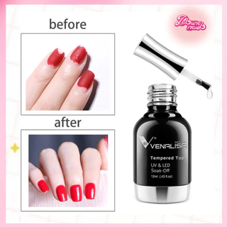 【พร้อมส่ง】ของแท้ 100% Venalisa เบส ท็อป เบสเจลทาเล็บ ท็อปเจล เคลือบเล็บเจล เบสโค้ท ท็อปโคทเล็บ 12ml