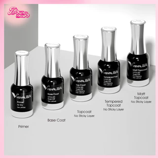 【พร้อมส่ง】ของแท้ 100% Venalisa เบส ท็อป เบสเจลทาเล็บ ท็อปเจล เคลือบเล็บเจล เบสโค้ท ท็อปโคทเล็บ 12ml