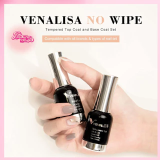 【พร้อมส่ง】ของแท้ 100% Venalisa เบส ท็อป เบสเจลทาเล็บ ท็อปเจล เคลือบเล็บเจล เบสโค้ท ท็อปโคทเล็บ 12ml