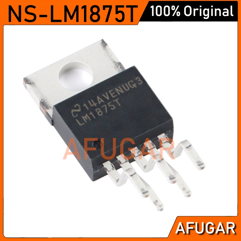 10pcs LM1875T TO-220-5 20W เครื่องขยายเสียง IC LM1875 ชิปเครื่องขยายเสียง LM1875T/NOPB ใหม่เดิม