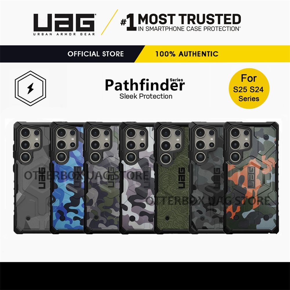 เคส UAG รุ่น Pathfinder SE Camouflage with Magnet - Samsung Galaxy S25 S24 Ultra / S25 S24+ Plus / S25 S24 / Galaxy S23 Ultra / S23 Plus / S23