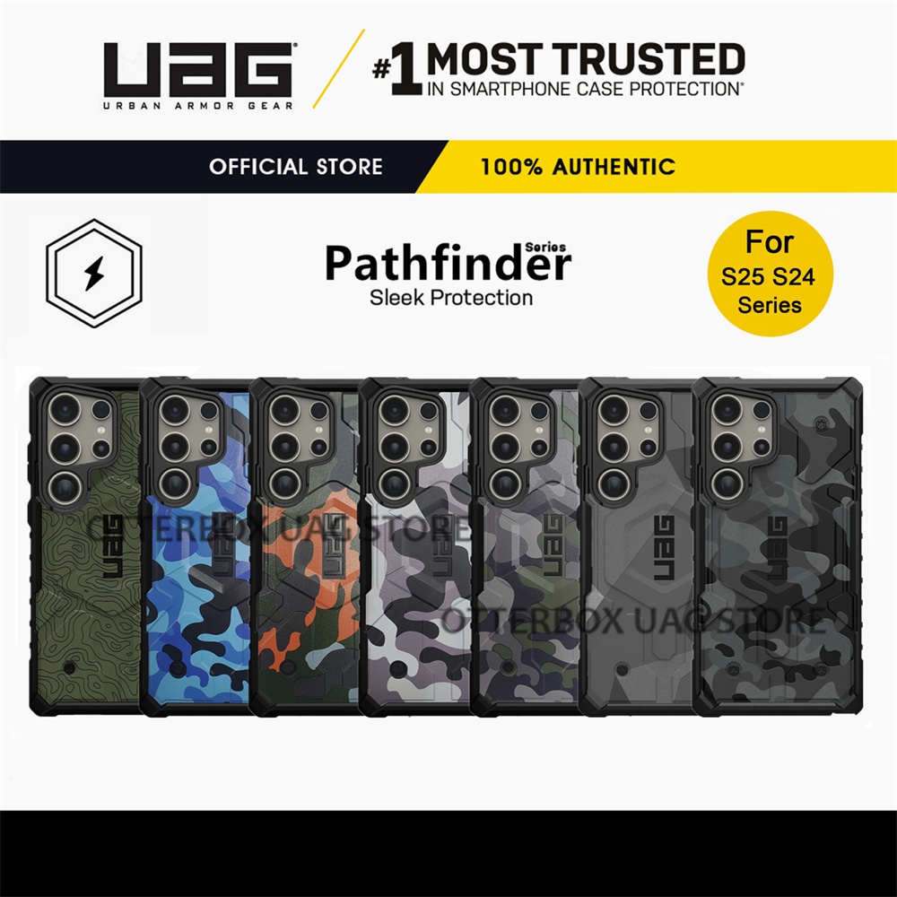 เคส UAG รุ่น Pathfinder SE Camouflage with Magnet - Samsung Galaxy S25 Ultra / S25+ Plus / S25 / Galaxy S24 S23 Ultra / S24 S23 Plus / S24 S23