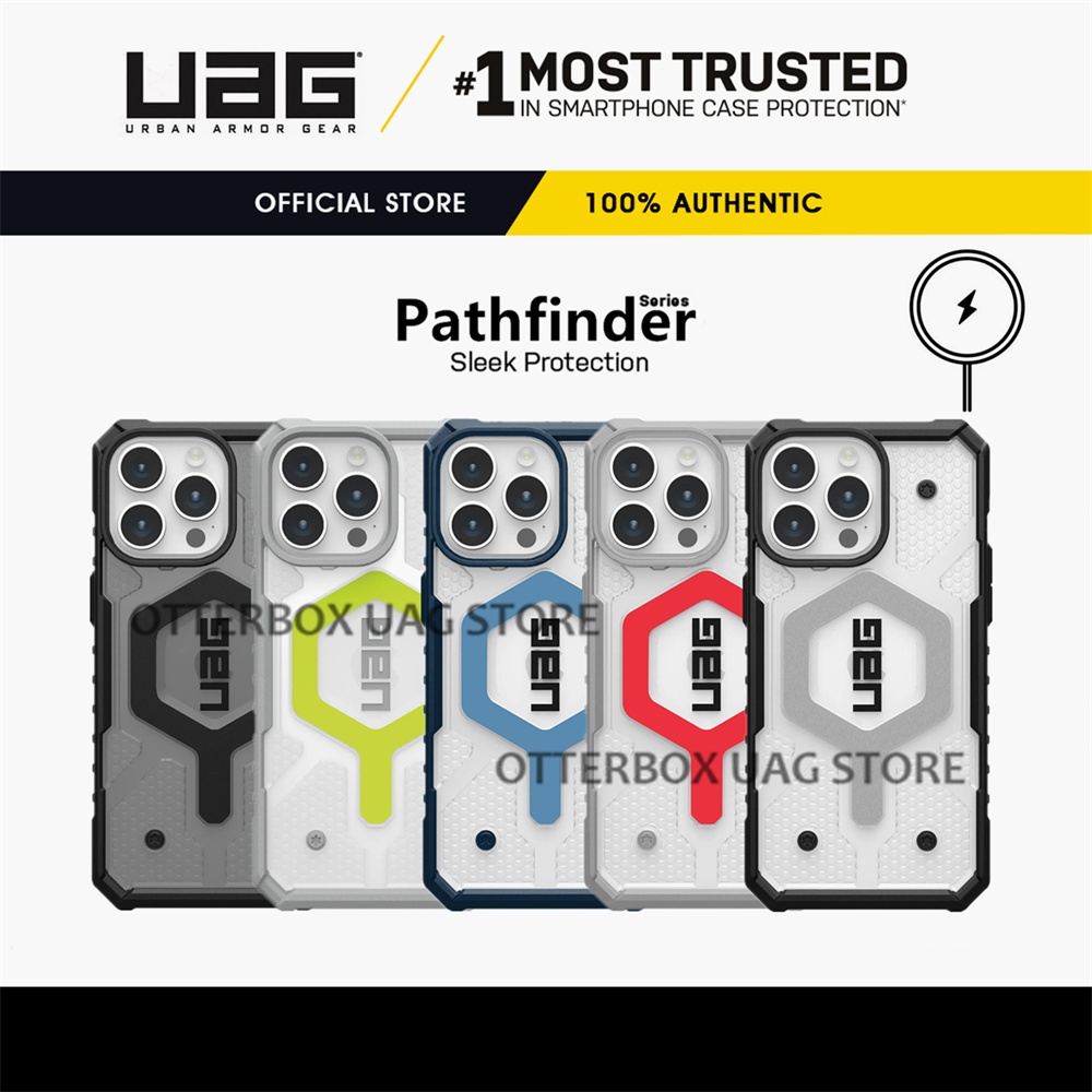 เคส UAG รุ่น Pathfinder with Magnetic - iPhone 16 15 Pro Max / 16 15 Pro / 16 15 14 Plus / 16 15 14 / 14 13 12 Pro Max / 14 13 12 Pro / 14 13 12