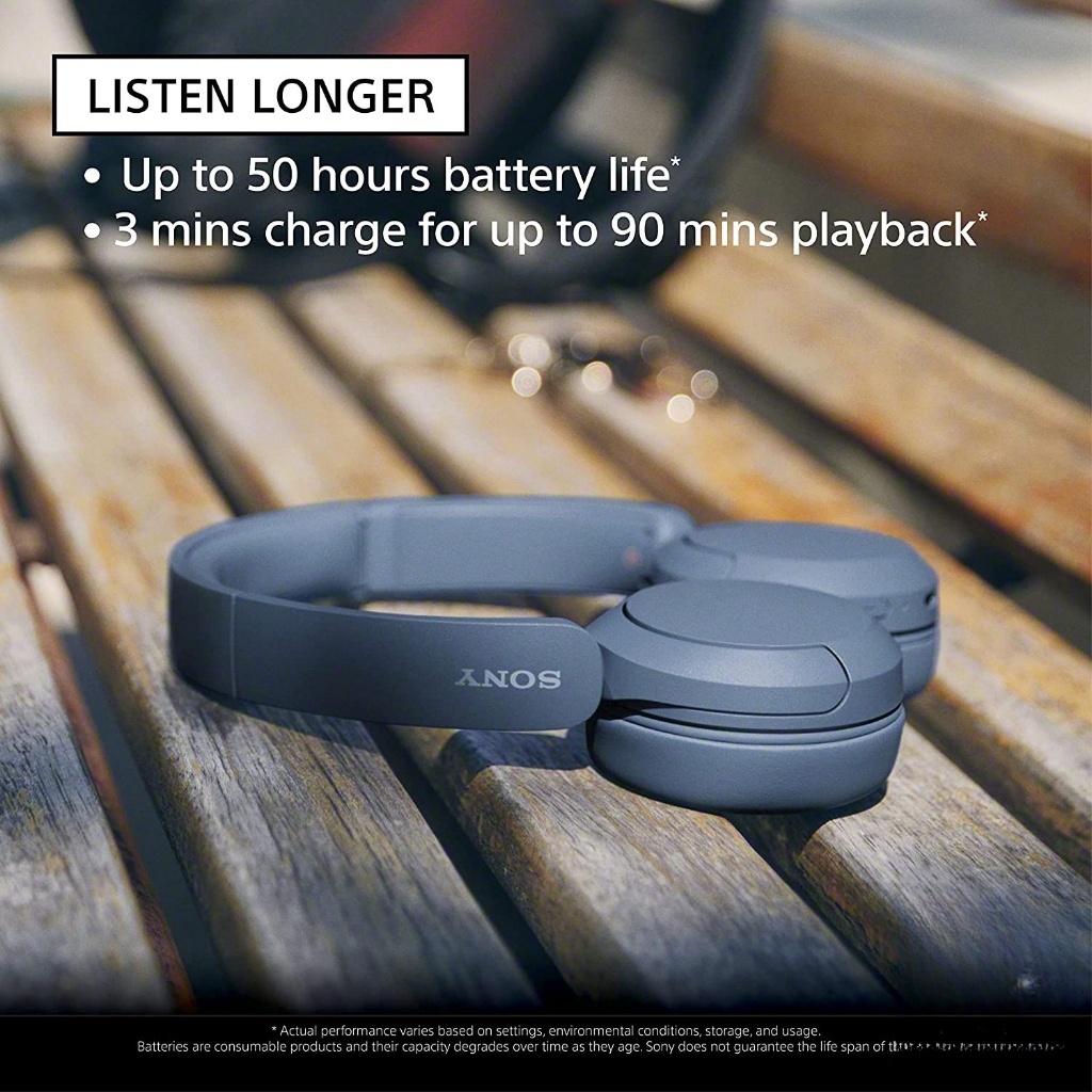 Sony WH-CH520 หูฟังไร้สาย Bluetooth Headphone