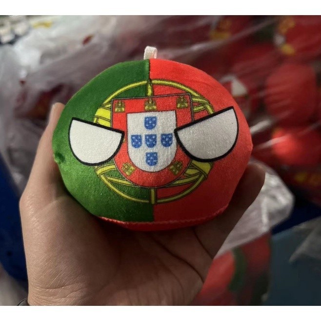 10 ซม.ประเทศของเล่นตุ๊กตาจี้Polandballตุ๊กตาPlush CountryballตุรกีUSA FRANCE RUSSIA UKญี่ปุ่นGERMANY อิตาลีเด็กเกาหลีคอสเพลย์ของเล่น - รูปที่ 7