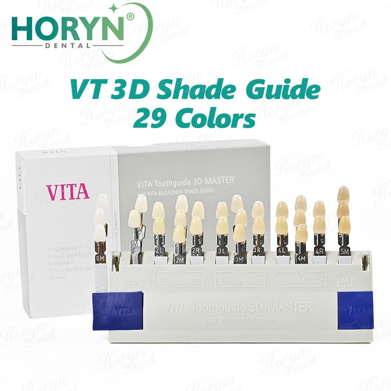 Horyn Dental Bleach Shade Guide 29 สี VITA 3D Master ฟันไวท์เทนนิ่ง Comparing Toothguide