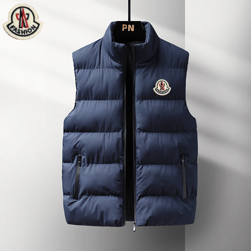 FASHION ฤดูใบไม้ร่วงฤดูหนาวสไตล์ มอนค * ปากผู้ชายลงเสื้อกั๊กผ้าฝ้ายเสื้อกั๊กแจ็คเก็ต