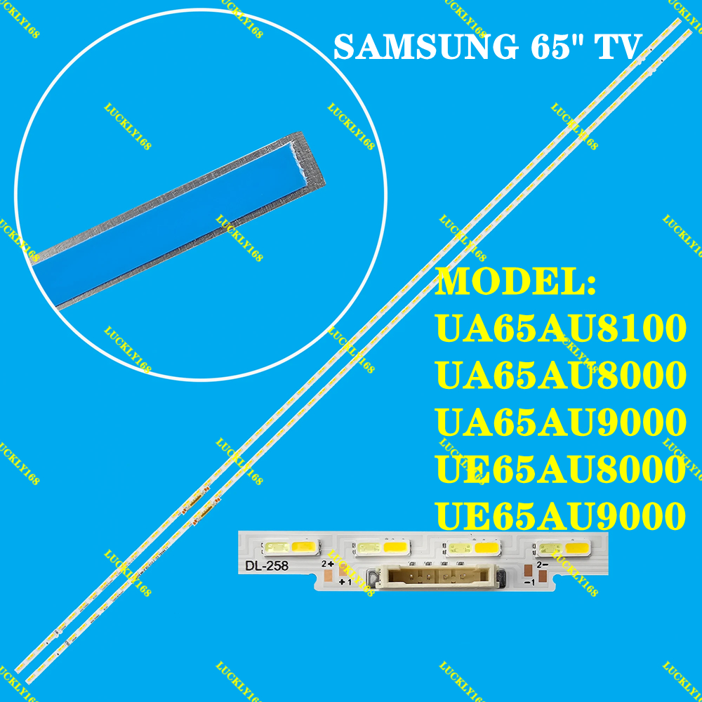 65 "SAMSUNG ใหม่ 2PCS TV LED BACKLIGHT UA65AU8100 UA65AU8000 UA65AU9000 UE65AU8000 UE65AU9000 LM41-0