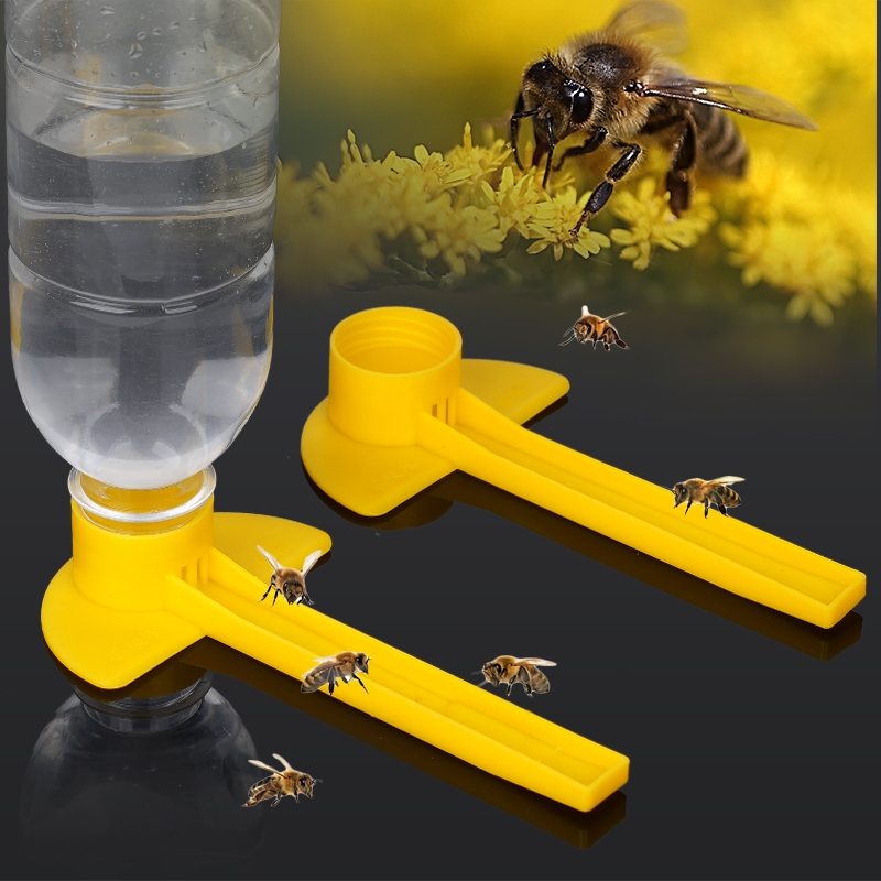 5/10pcs การเลี้ยงผึ้ง Bee พลาสติก Feeder ถ้วยรดน้ําน้ําผึ้ง Feeders สวน Bee น้ําเครื่องดื่มเครื่องดื่ม Feeding เครื่องมือ Waterer อุปกรณ์