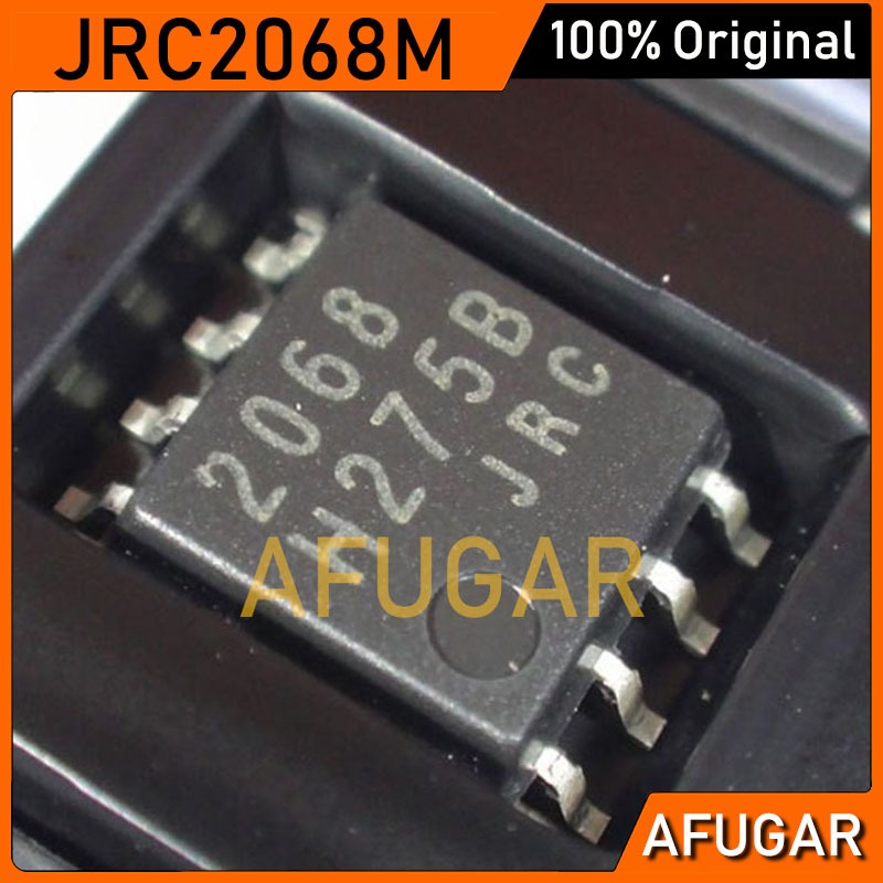 10pcs JRC2068 Original 2068 2068D SOP-8 NJM2068 SOP8 NJM2068M SOP SMD Dual Operational Amplifier ใหม