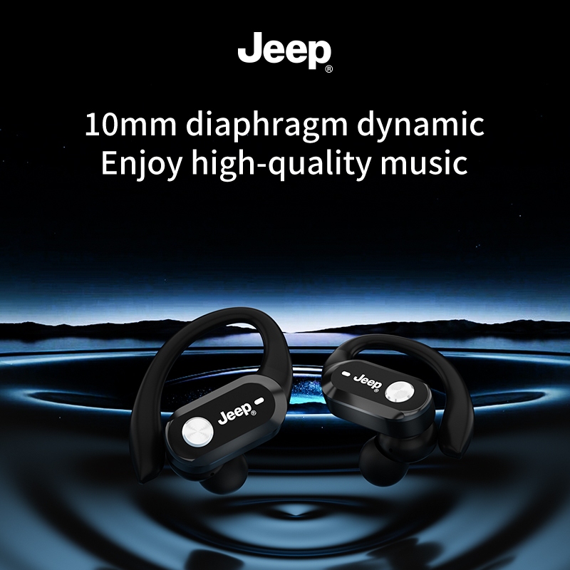 Jeep EW129 หูฟัง open ear หูฟังบลูทูธ 5.4 เสียงดี กันน้ํา HD Calls พร้อมไมโครโฟน สำหรับวิ่ง เล่นเกม