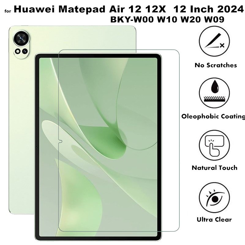 for Huawei Matepad Air 12 Air12 12X  12 Inch 2024 BKY-W00 W10 W20 W09 Tablet Tempered Glass Scratch 