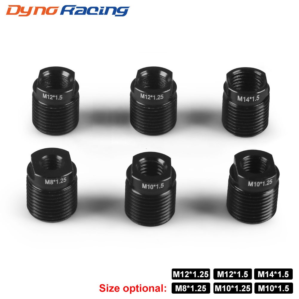 อลูมิเนียมเกียร์ Shift Knob อะแดปเตอร์ภายในด้าย M6*1/M8*1.25/M10*1.25/M10*1.5/M12*1.25/M12*1.5/M14*1.5 Shifter