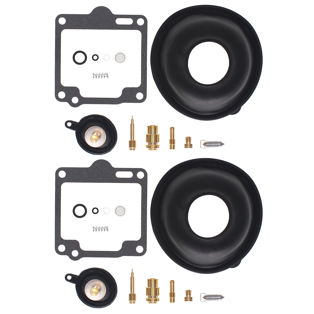 2 ชุดสําหรับ YAMAHA XV750 VIRAGO750 1988-1997 XV1100S XV1100 1988-1999 ซ่อมคาร์บูเรเตอร์ชุดสร้างใหม่