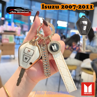 เคสกุญแจรถ Isuzu 2007-2011 เหมาะสําหรับ Isuzu D-MAX MU-7 ปลอ…