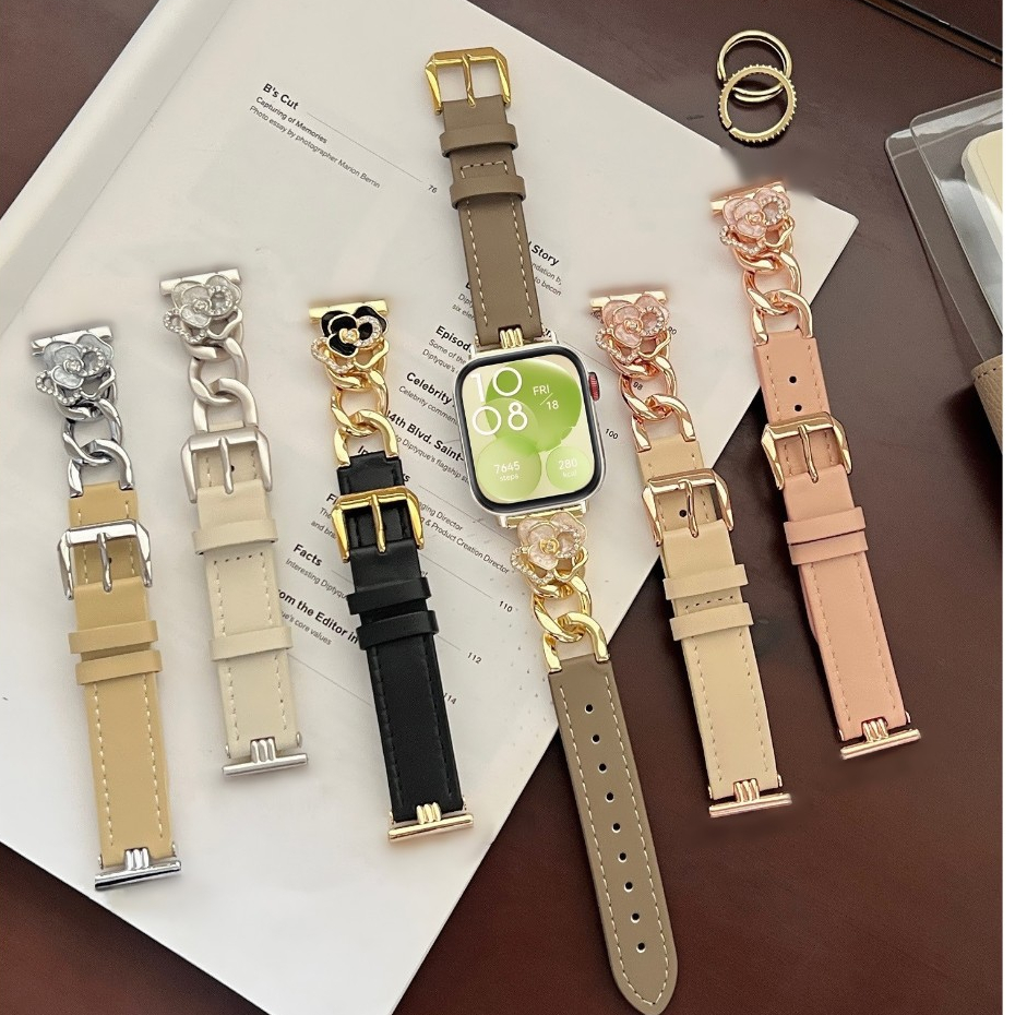 สาย For Huawei watch Fit 4 สาย Huawei watch Fit 4 Pro สายนาฬิกา huawei watch fit 3 สาย Camellia สาย 